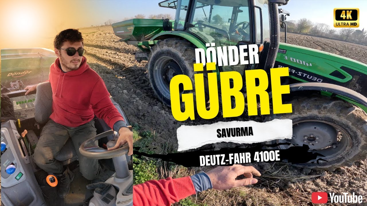 DÖNDER GÜBRE SERPME 1200KG / Deutz-Fahr 4100E