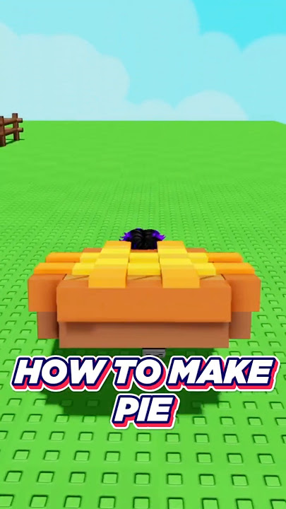 How to Make PIE (RECIPE) in Grow a Garden