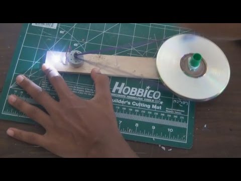 How to make a hand crank flashlight!