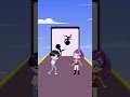 Funny Dance Challenge: Jinu & Rumi Follow The Wall Shapes | Kpop Demon Hunters