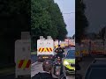 Trouble in North Belfast as protesters destined for the Chimney Corner Hotel are met with PSNI.