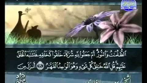 القرآن الكريم - الجزء الثالث عشر - تلاوة سعد الغامدي - 13