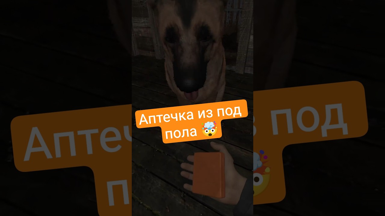 Аптечка из под пола 🤯 