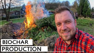 How to make biochar in large scale | (#6 How to build a house)