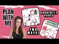 Plan With Me [Happy Planner Currently Page Times Two]
