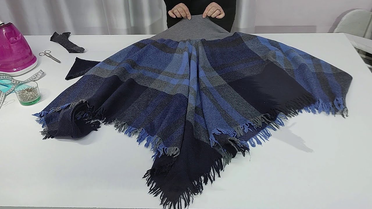 TUTORIAL 2 - Da SCIARPA a... GONNA!