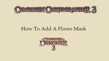 CC3+ / DD3 - How to Add Floors Mask