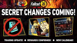 Secret Changes Coming, New Calendar + Rewards Confirmed! | Fallout 76 Latest News screenshot 2