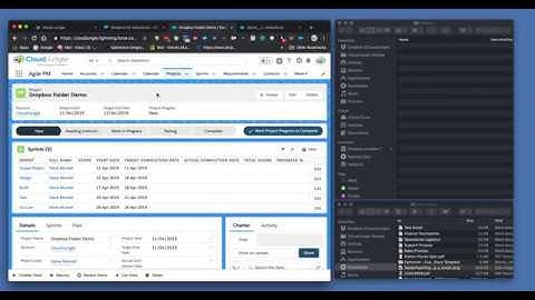 Salesforce and Dropbox Integration
