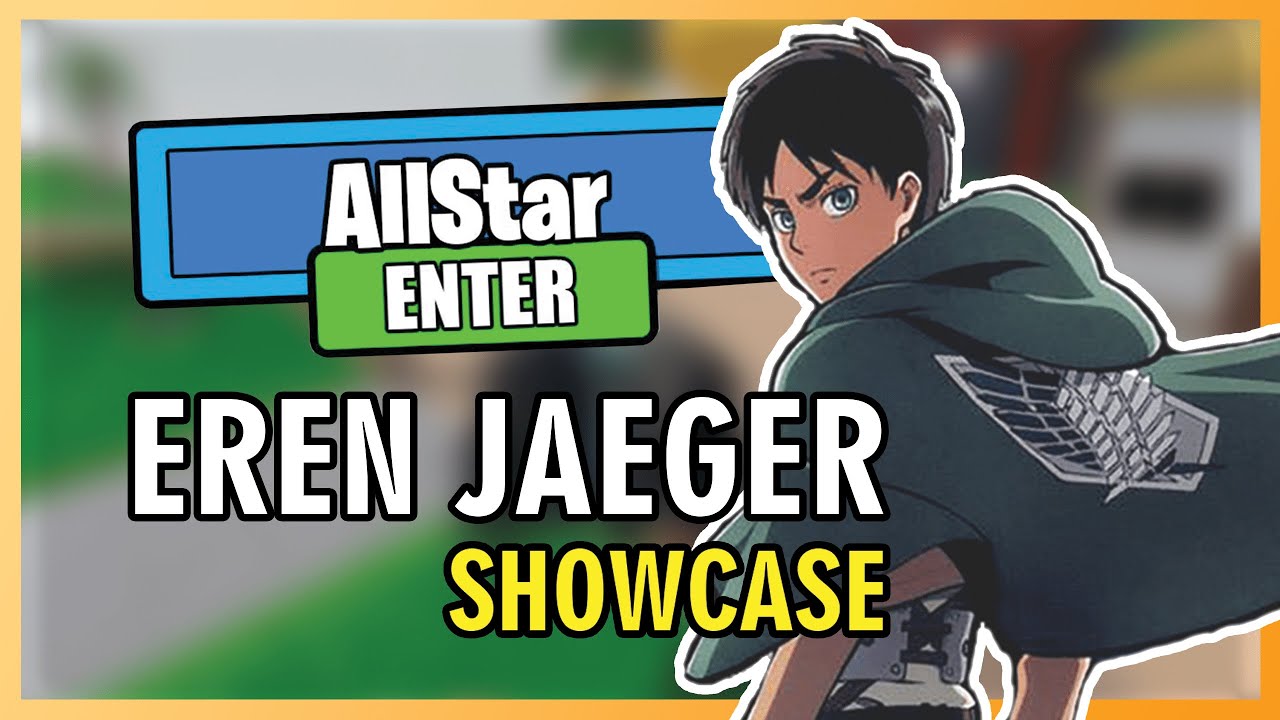 Code Mega Rare Eren Showcase! | ROBLOX All Star Tower ...