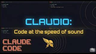 Claudio: code at the speed of sound