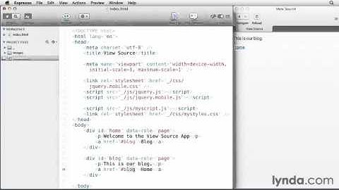 jQuery Mobile Web App Tutorial #7   Creating jQuery Mobile pages
