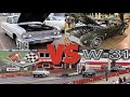 1963 Impala SS 409 vs 1969 Oldsmobile Cutlass W31 - PURE STOCK DRAG RACE