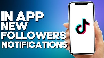 How to Turn On In app New Followers Notifications on TikTok Mobile