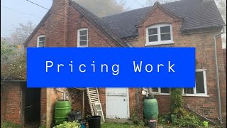 How i price up electrical jobs, RE-wire, Revealing cost, Exotic life of an Electrician