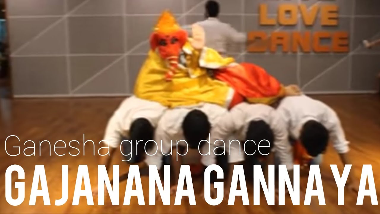 GAJANANA GANARAYA GANESH VANDANA   GANPATI GROUP DANCE  RITUS DANCE STUDIO   SURAT