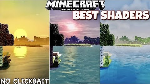 TOP 15 Minecraft PE Ultra Realistic Shaders