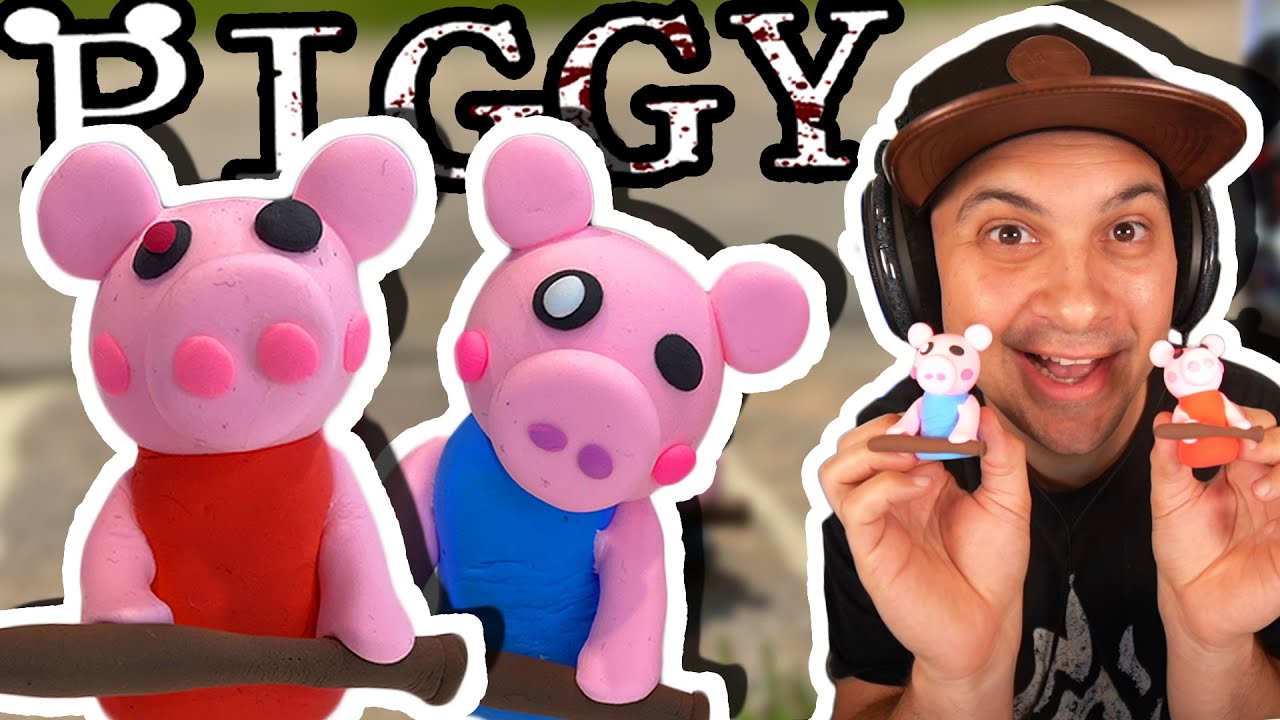 Making all Roblox Piggy Characters ➤ Part 3 ☆ Polymer Clay