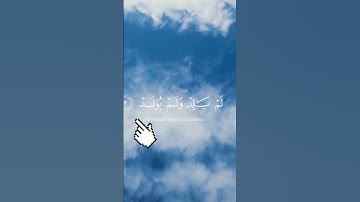 سورة الإخلاص #سورة #اكسبلور #دويتو #اسلام_صبحي #duet #nature
