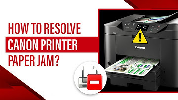 Hoe los ik een papierstoring op in een Canon-printer? [3 snelle oplossingen] #canon #printer