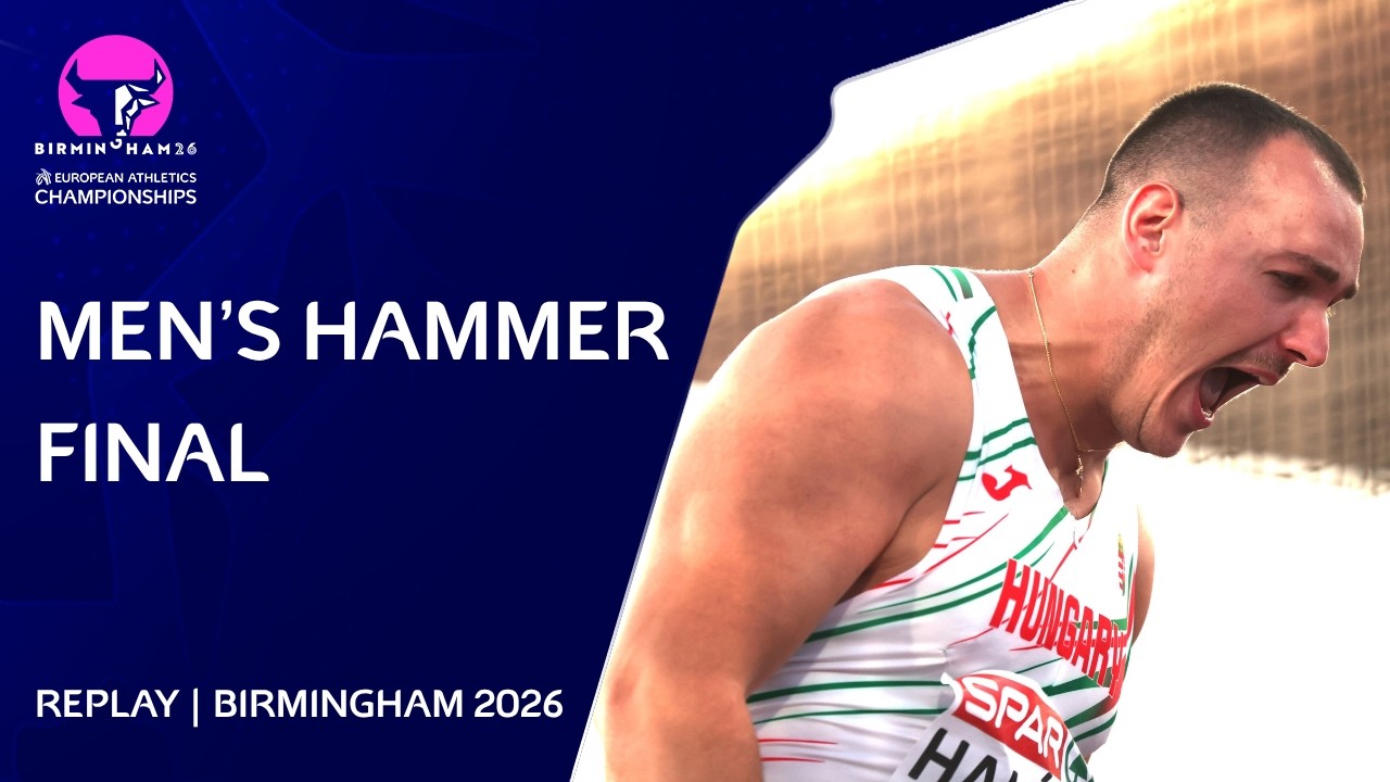 Finally Gold for Halász 🇭🇺 | Men's Hammer Final Replay | 2026 European Athletics Championships
