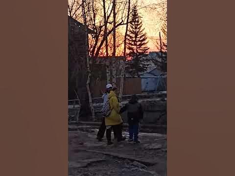 огненный закат - YouTube