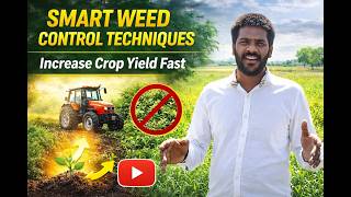 Smart Weed Control Techniques 🚜 | Increase Crop Yield Fast