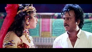 Meena's acting in drama troupe | Muthu | Tamil Movie | Part 4