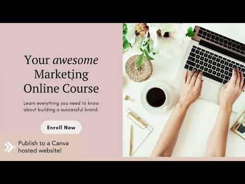 Course Sales Page Template Canva, a Landing Page Template by DeeBeeDesign (Thumbnail 11 of 11)