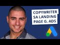 Copywriting de landing page google ads extrait de formation