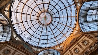 Milan Italy, Galleria Vittorio Emanuele II, Piazza del Duomo, Cathedral, Sforza Castle 2023