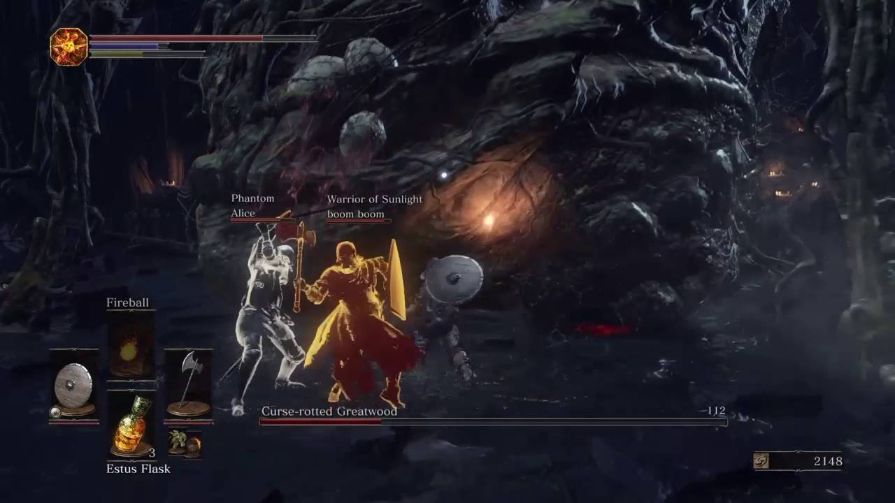 Dark Souls 3 boss: Curse-Rotted Dankwood