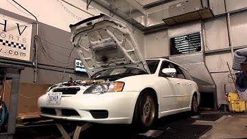 2005 Subaru Legacy GT wagon dyno run
