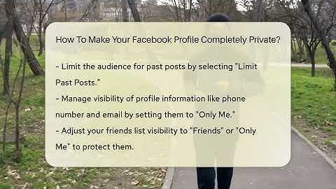 How To Make Your Facebook Profile Completely Private? - Everyday-Networking