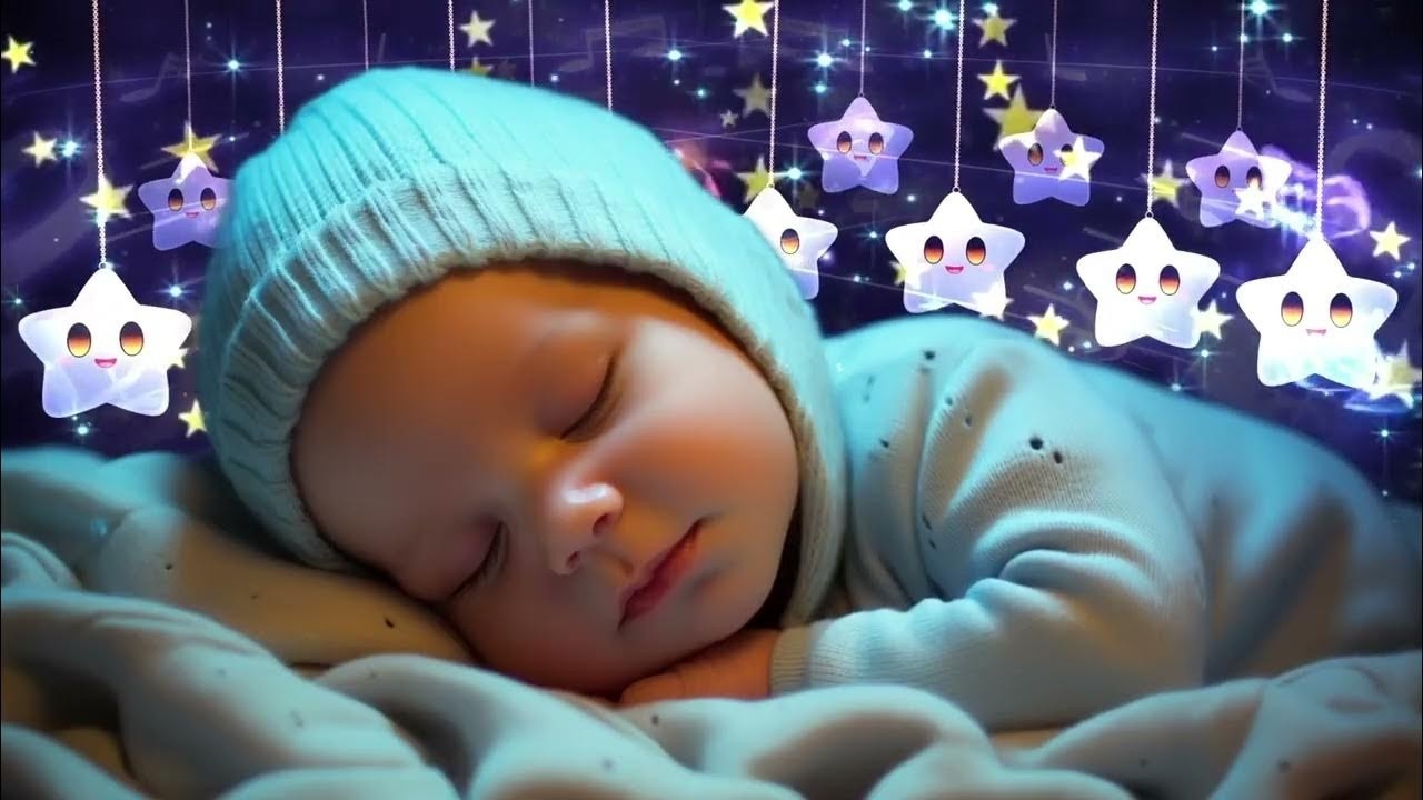Baby Sleep Music💖Mozart & Brahms Lullabies💤Baby Drift into Deep Sleep Instantly🌙3-Minute Trick