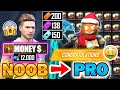 Free Fire new account to *PRO* NEW YEAR 😱🔥 look how it became