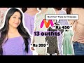 Huge myntra haul starting at rs359  summer tops dresses jumpsuits  more renigraphy