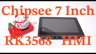 Meet the 7 inch Chipsee RK3568 Human Machine Interface