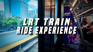 LRT train ride experience 31 | July 3, 2026 LRT train ride experience 31 | July 3, 2026