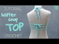 Bikini//halter top a crochet paso a paso