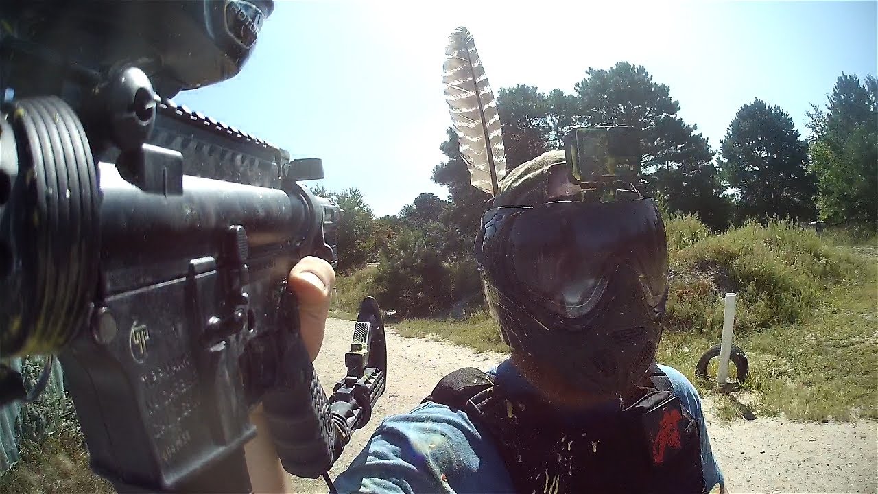 Paintball adventures at On Target Action Park YouTube