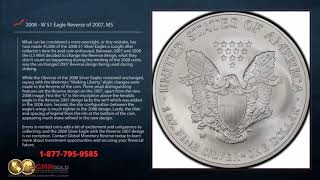 2008 W  Eagle, Reverse of 2007