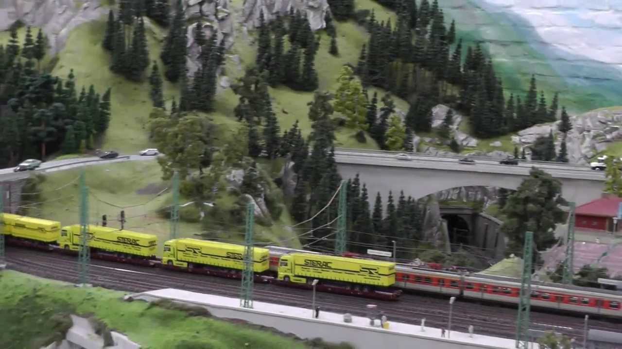 HO scale german trains Miniatur Wunderlande, Hamburg 17 JAN 2014, part