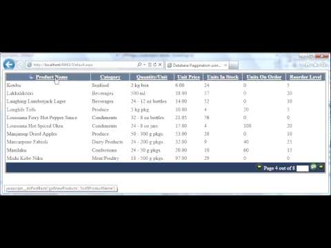 Database Pagination