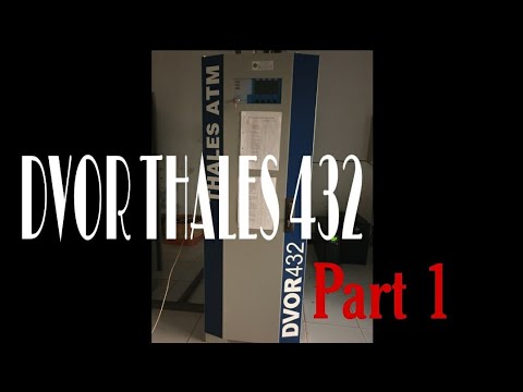 DVOR THALES 432 PART 1 CARA MENYALAKAN PERALATAN - YouTube