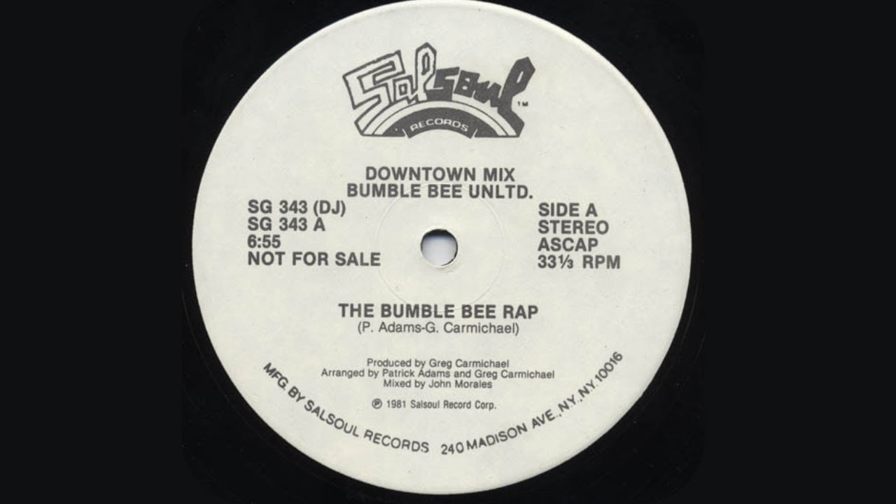 The Bumble Bee Rap (Uptown Mix) | Mixed by Greg Carmichael (Disco, Hip-Hop)