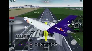Project Flight Roblox Approach And Landing First Time On Mobile