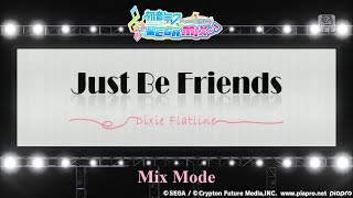 Hatsune Miku Project Diva Mega Mix Mix Mode - Just Be Friends Normal 60 Fps