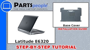 Dell Latitude E6320 (P12S001) Base Cover How-To Video Tutorial
