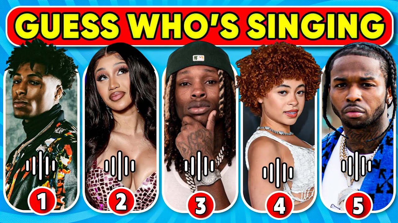 Guess the Rapper by AUTOTUNE VS  NO AUTOTUNE✅🎵 | 99.9% Will Fail| Rap Quiz 2025 | The Quiz Mania